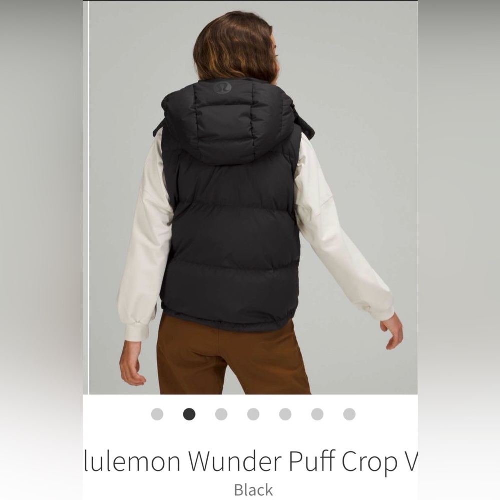 Lululemon Wunder Puff Cropped Vest Bundle - Picture 10 of 14